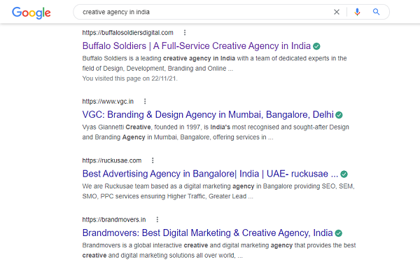 SERP Layout
