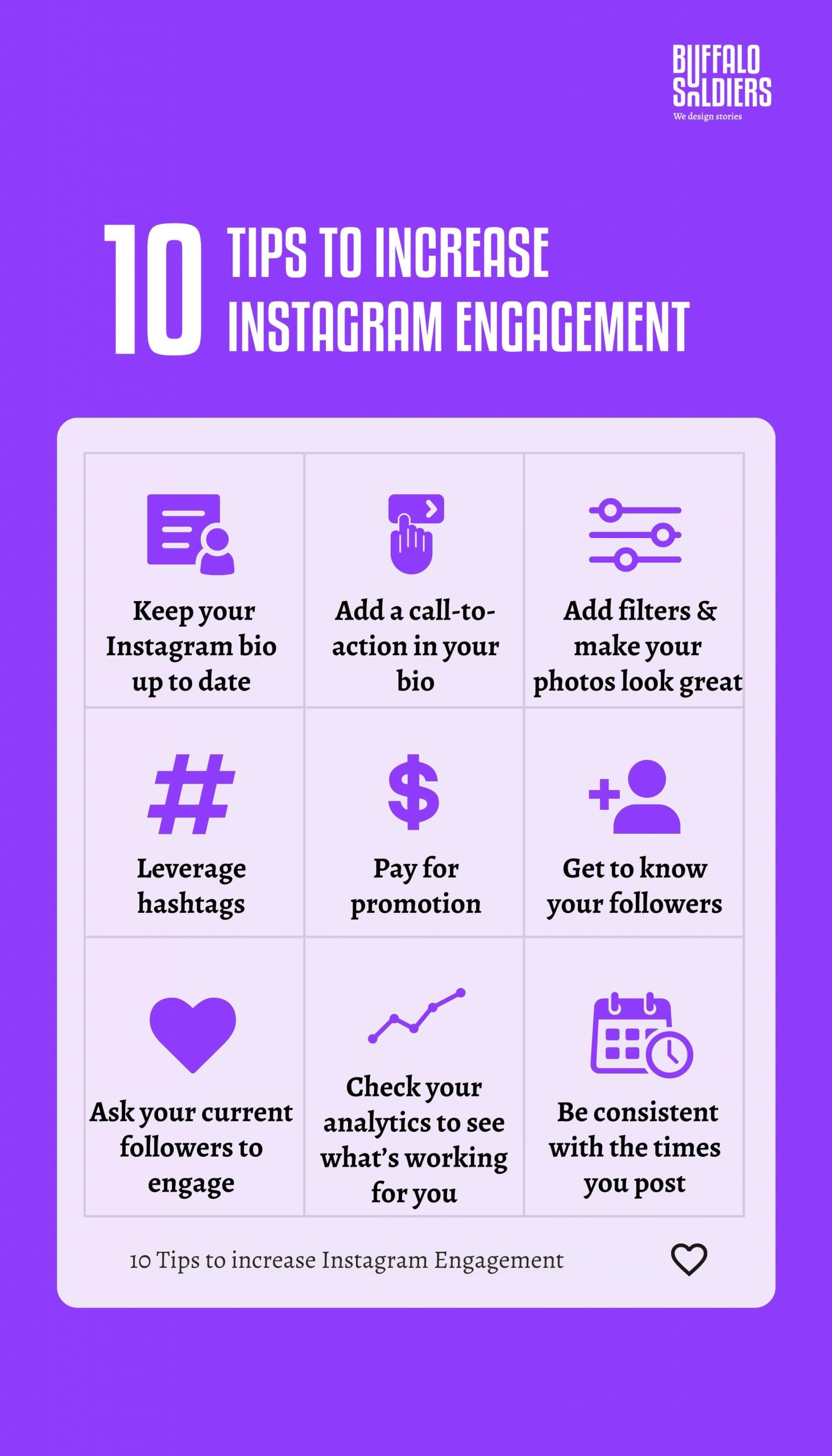 10 tips to increase Instagram engagement